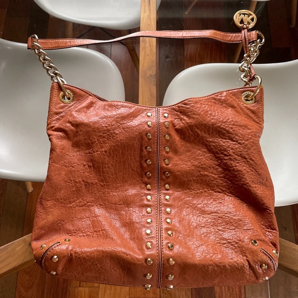 Michael Kors Leather Purse Tote - Picture 2 of 5